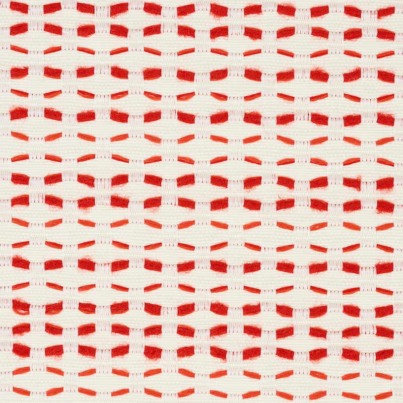 Branford Indoor Outdoor fabric in red color - pattern number 78541 - by Schumacher in the Indoor/Outdoor Prints & Wovens V collection
