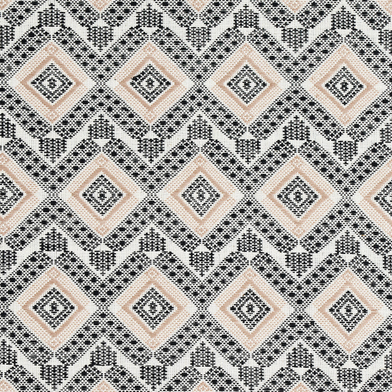 Ocosito Hand Woven fabric in black color - pattern number 78900 - by Schumacher in the A Rum Fellow collection