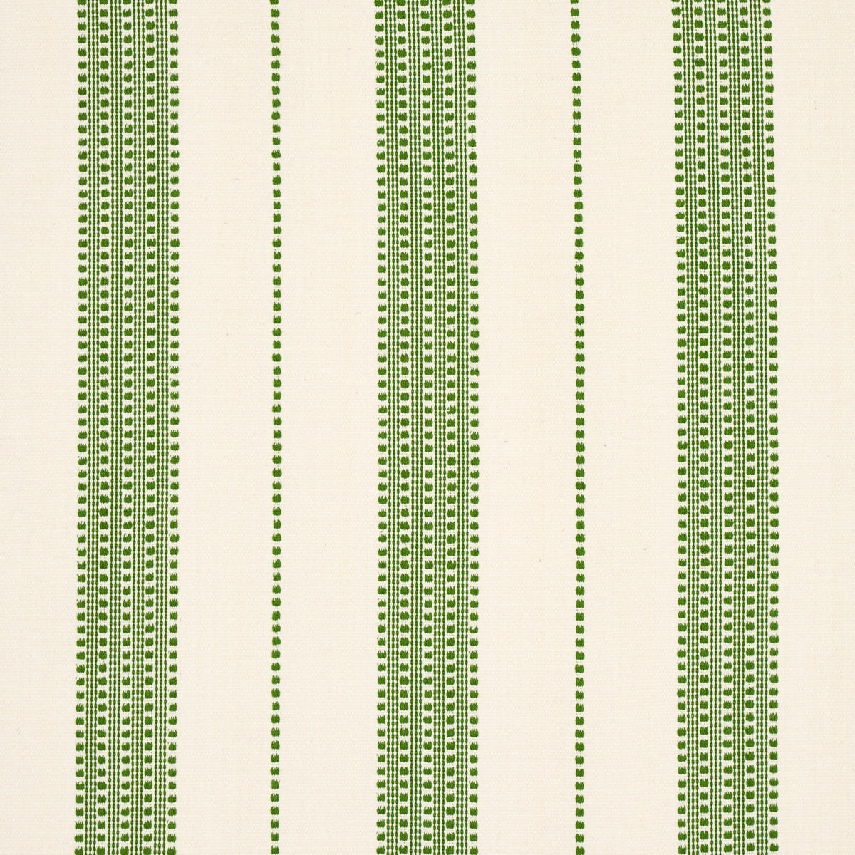 Lubeck Stripe fabric in green color - pattern number 79093 - by Schumacher in the Stripes Revisits collection