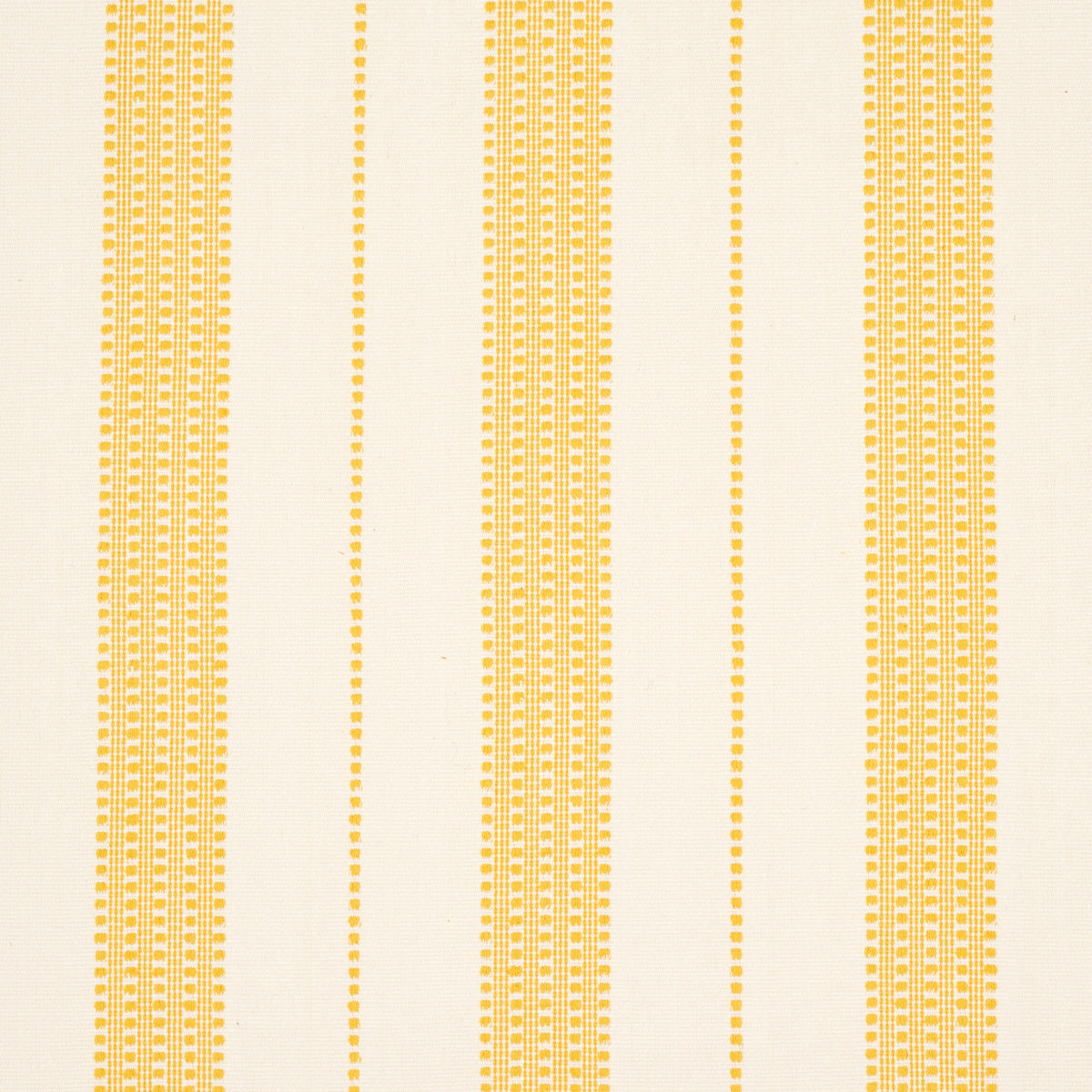 Lubeck Stripe fabric in yellow color - pattern number 79096 - by Schumacher in the Stripes Revisits collection