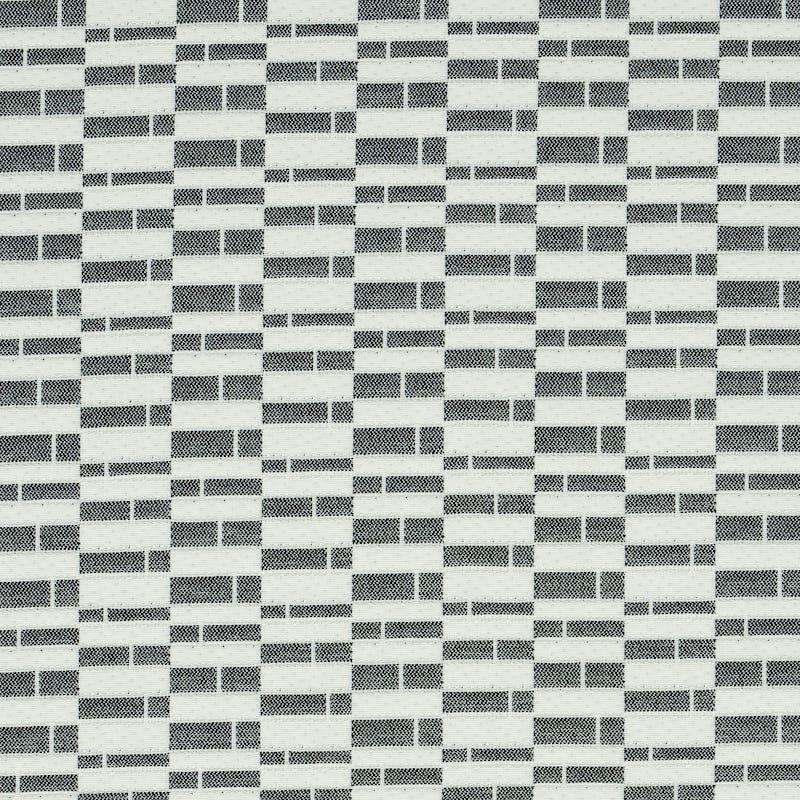 Ashcroft Matelasse Indoor Outdoor fabric in black color - pattern number 79162 - by Schumacher in the Indoor-Outdoor Prints & Wovens collection