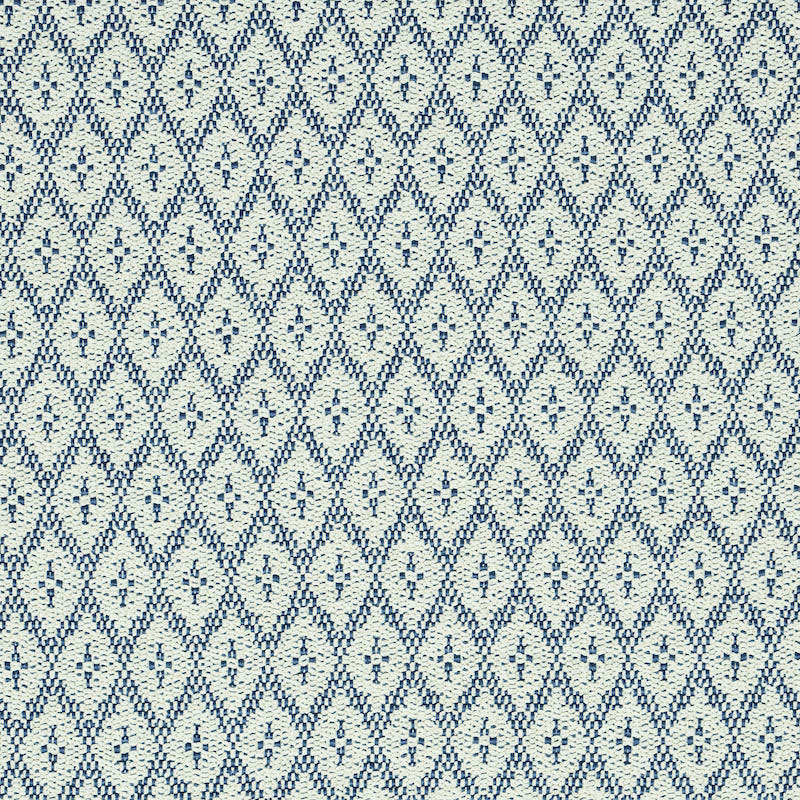 Olmsted Indoor Outdoor fabric in blue color - pattern number 79170 - by Schumacher in the Indoor-Outdoor Prints & Wovens collection
