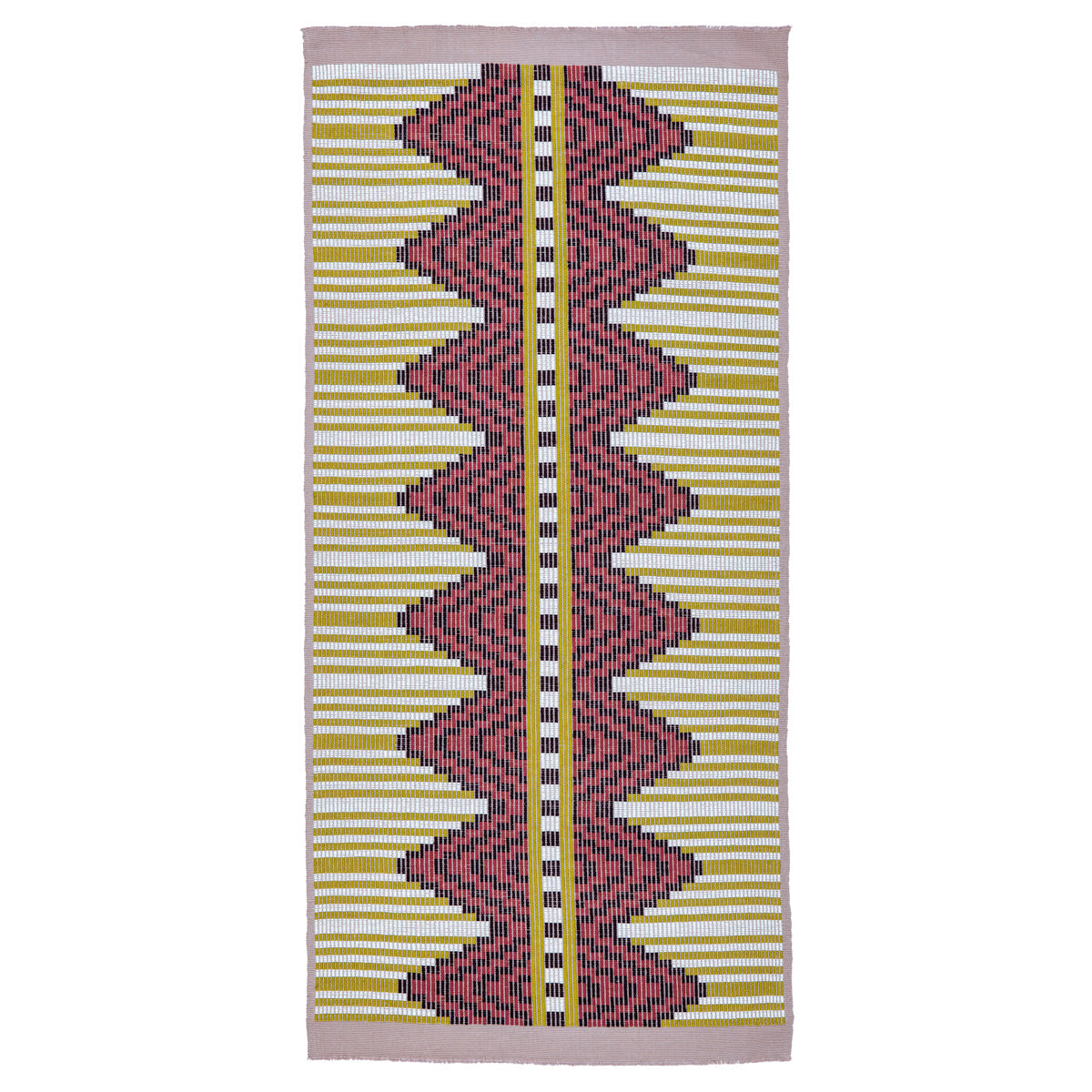 Mixco Hand Woven Brocade fabric in dewberry color - pattern number 79271 - by Schumacher in the A Rum Fellow collection