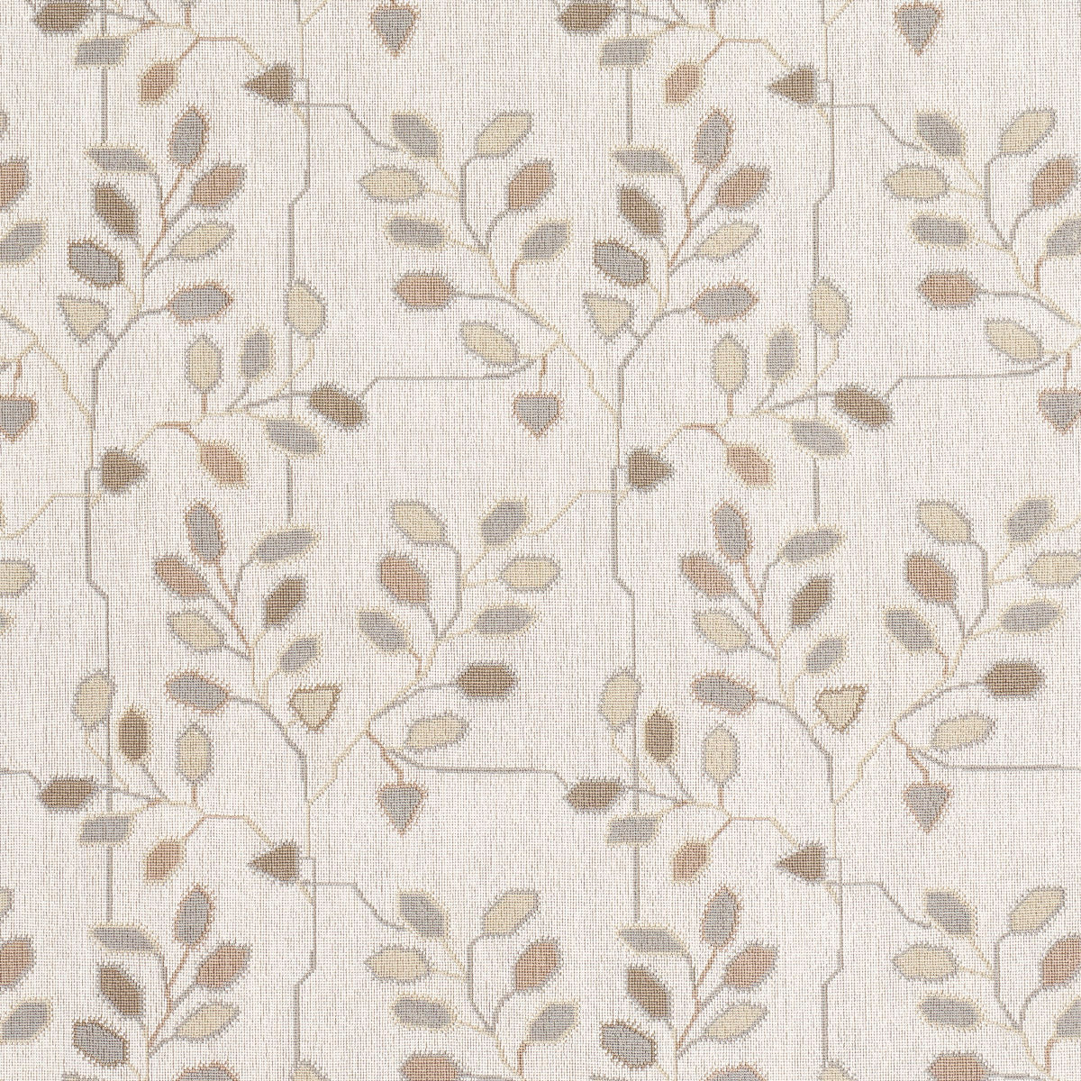 Tumble Weed Epingle fabric in pebble color - pattern number 79513 - by Schumacher in the Neisha Crosland collection