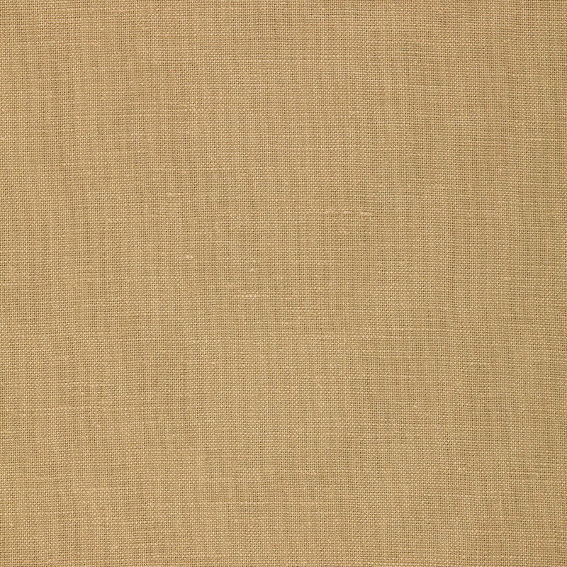 Gweneth Linen fabric in antelope color - pattern number 79775 - by Schumacher in the Perfect Basics: Linen collection
