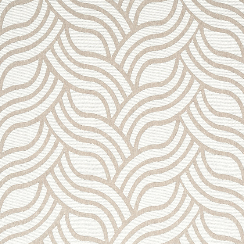 Sangomar Applique fabric in brown color - pattern number 79952 - by Schumacher in the Natura collection