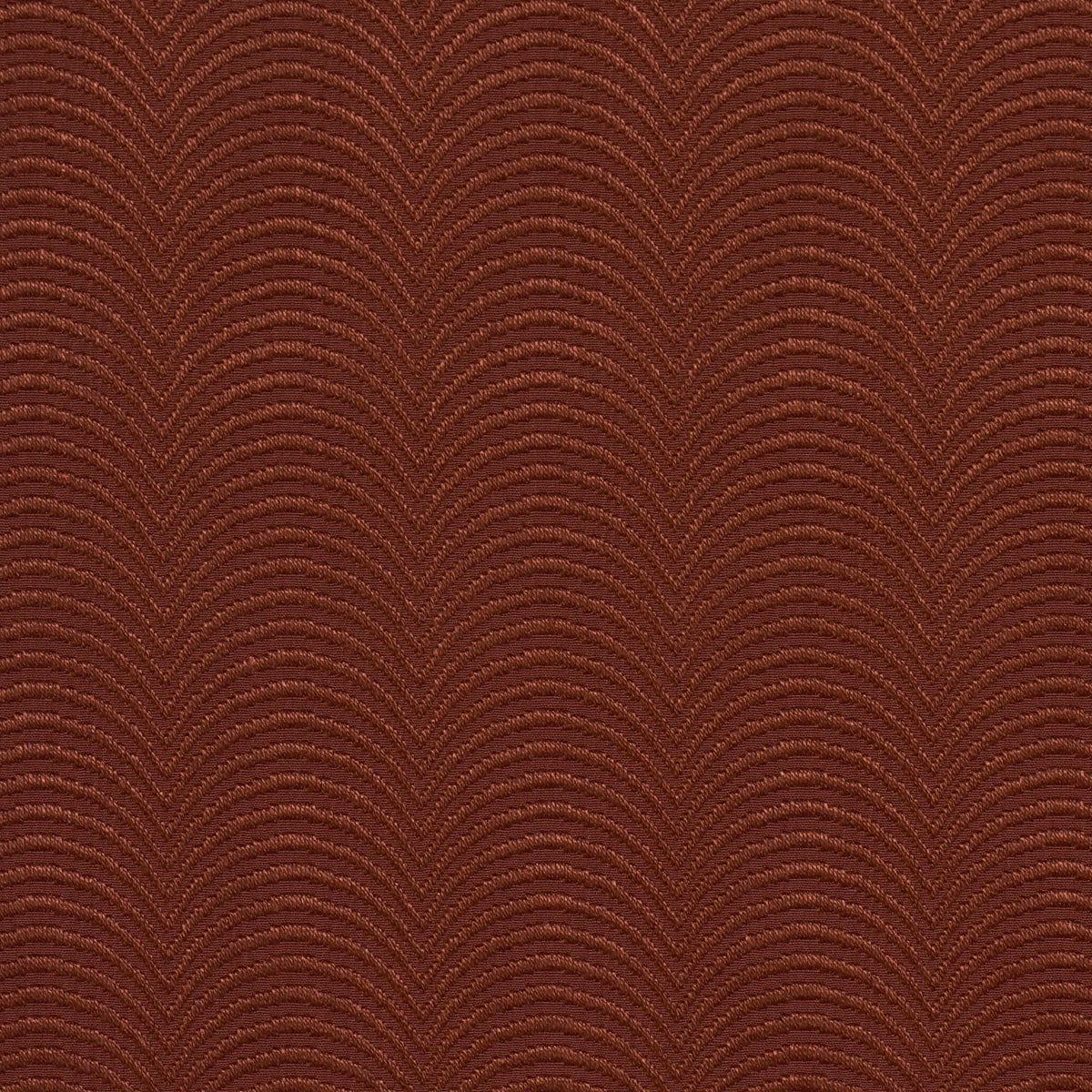 Hurdles Performance fabric in terracotta color - pattern number 79966 - by Schumacher in the Atelier Paris collection
