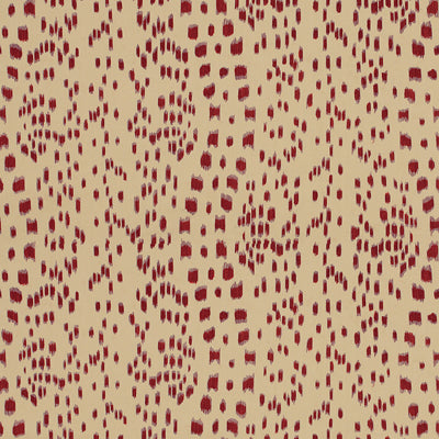Les Touches fabric in bordeaux color - pattern 8012138.9.0 - by Brunschwig &amp; Fils in the Le Jardin Chinois collection