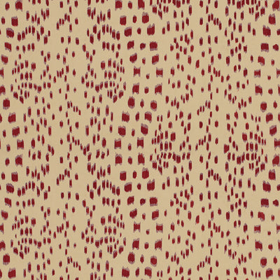 Les Touches fabric in bordeaux color - pattern 8012138.9.0 - by Brunschwig & Fils in the Le Jardin Chinois collection