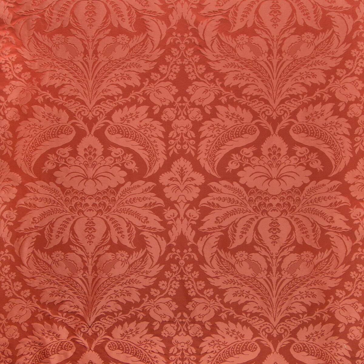 Damask Pierre fabric in pepper red color - pattern 8013188.119.0 - by Brunschwig & Fils in the B&F Showroom Exclusive 2019 collection