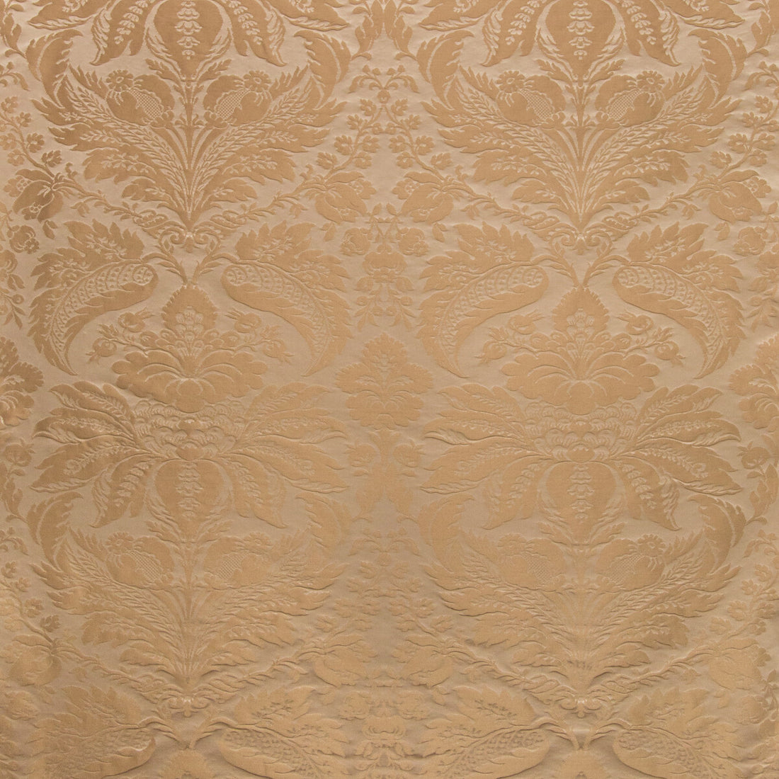 Damask Pierre fabric in chestnut color - pattern 8013188.606.0 - by Brunschwig &amp; Fils in the B&amp;F Showroom Exclusive 2019 collection