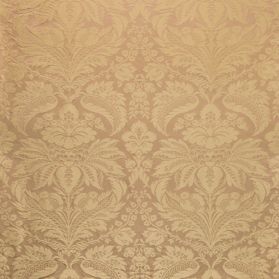 Damask Pierre fabric in wheat color - pattern 8013188.616.0 - by Brunschwig &amp; Fils in the B&amp;F Showroom Exclusive 2019 collection