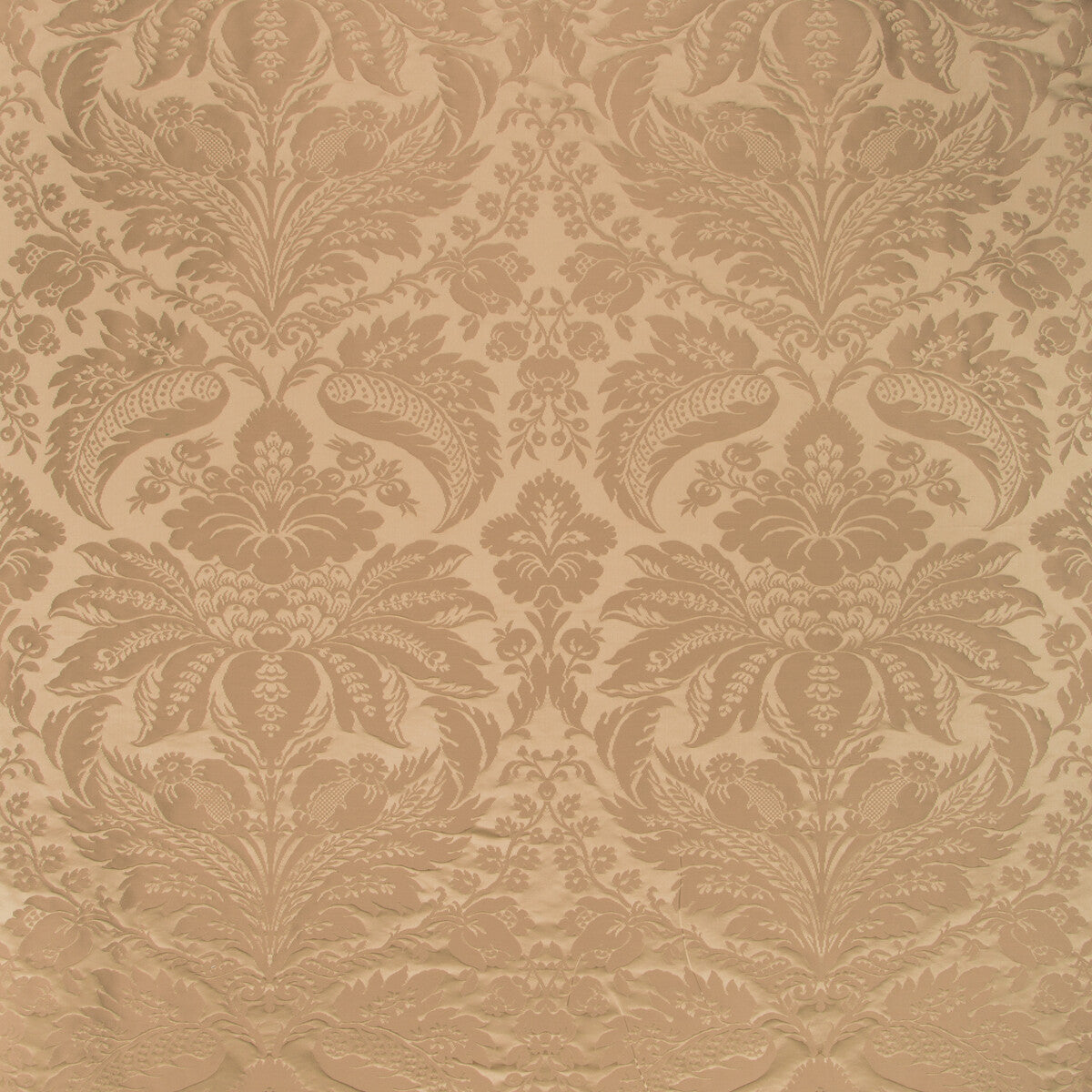 Damask Pierre fabric in allspice color - pattern 8013188.68.0 - by Brunschwig & Fils in the B&F Showroom Exclusive 2019 collection