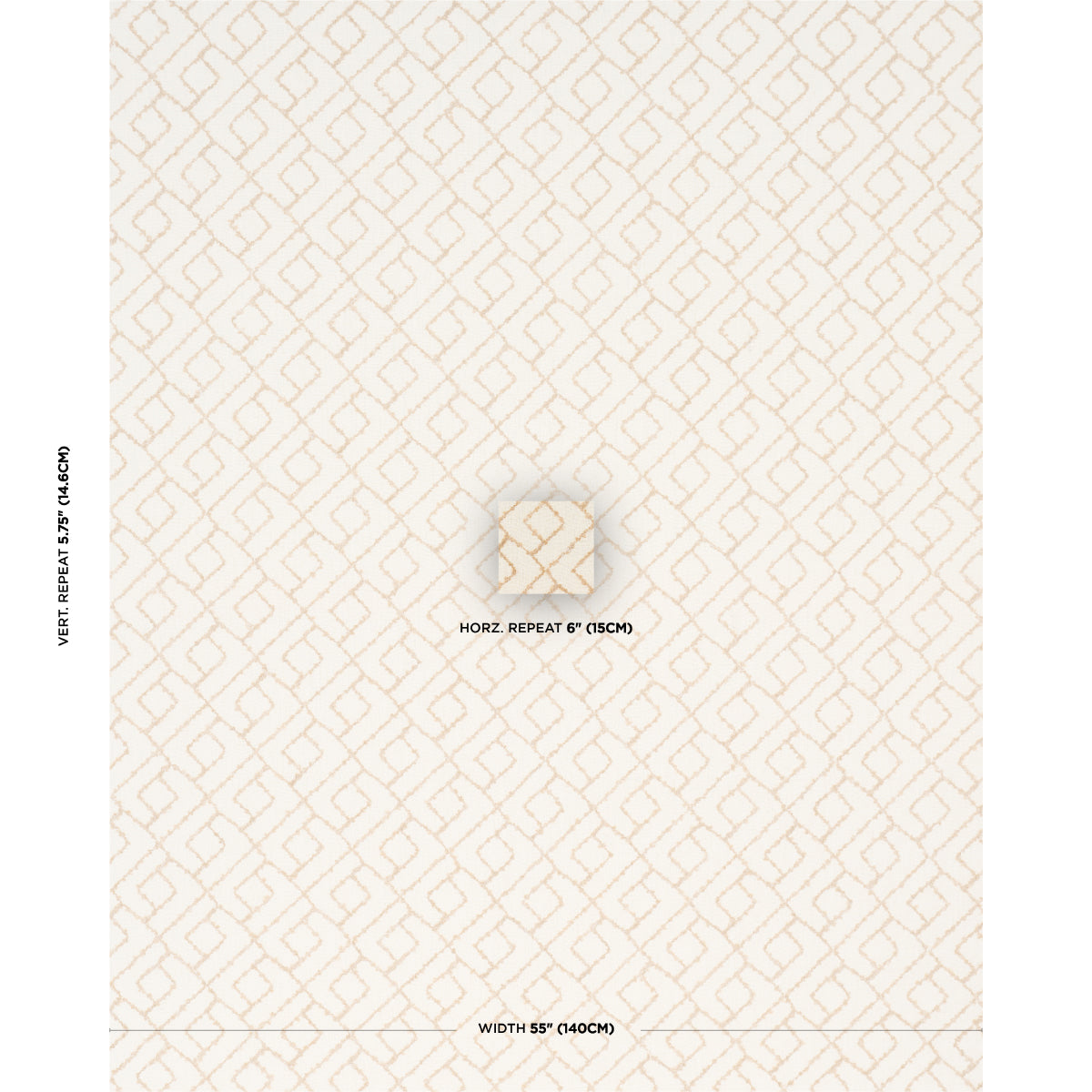 Durant Embroidery fabric in ochre color - pattern number 80132 - by Schumacher in the Luxe Lodge collection