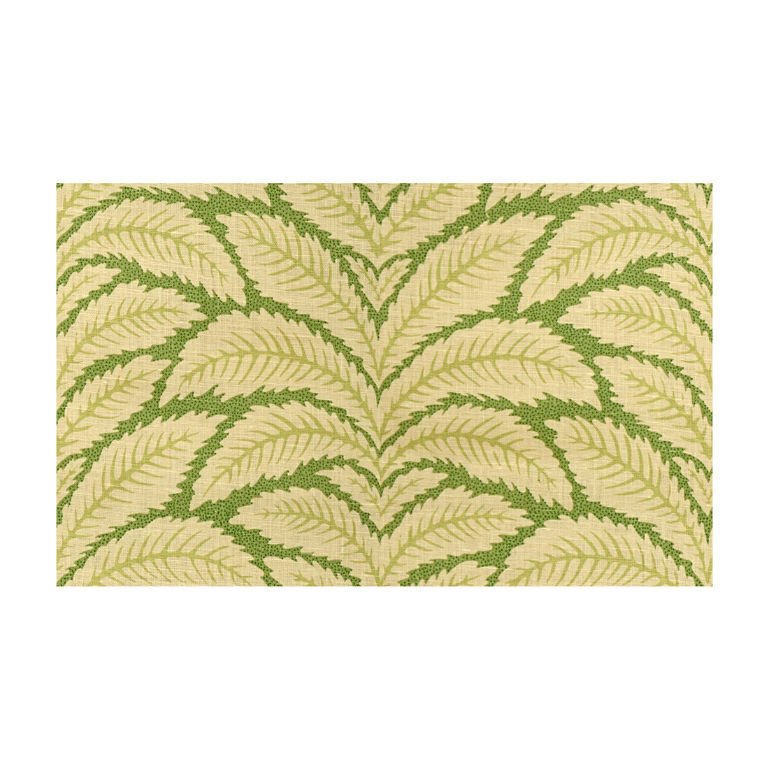 Talavera Linen fabric in leaf color - pattern 8014104.3.0 - by Brunschwig &amp; Fils in the Maisonnette collection