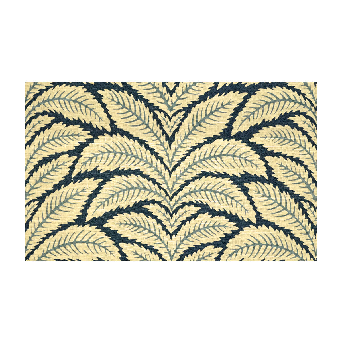 Talavera Linen fabric in indigo color - pattern 8014104.5.0 - by Brunschwig & Fils in the Maisonnette collection