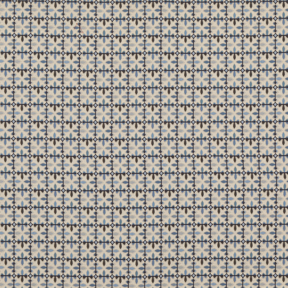Porthos fabric in indigo color - pattern 8014111.515.0 - by Brunschwig & Fils in the Baret collection