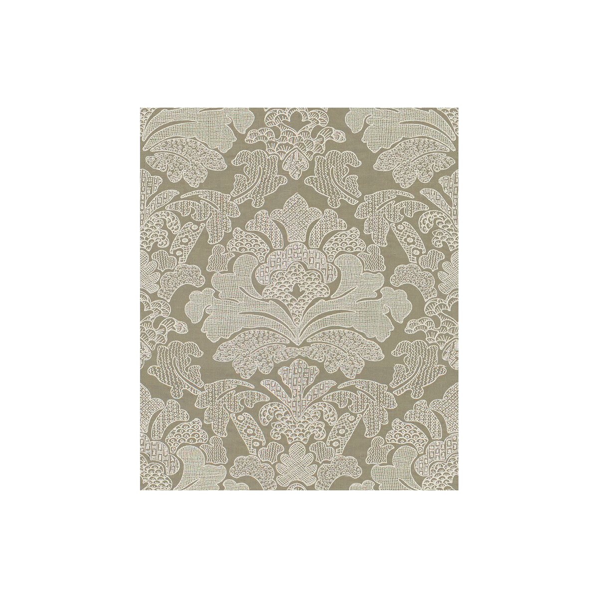 Priya fabric in dove color - pattern 8014118.11.0 - by Brunschwig & Fils in the Maisonnette collection