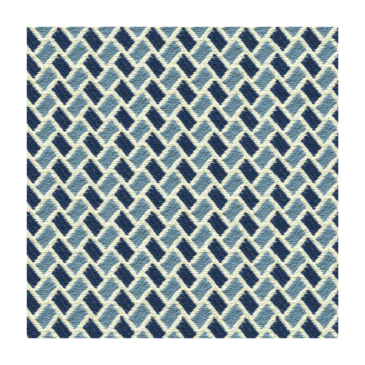New Briquetage fabric in sky/indigo color - pattern 8015112.5.0 - by Brunschwig & Fils in the Les Tropiques collection