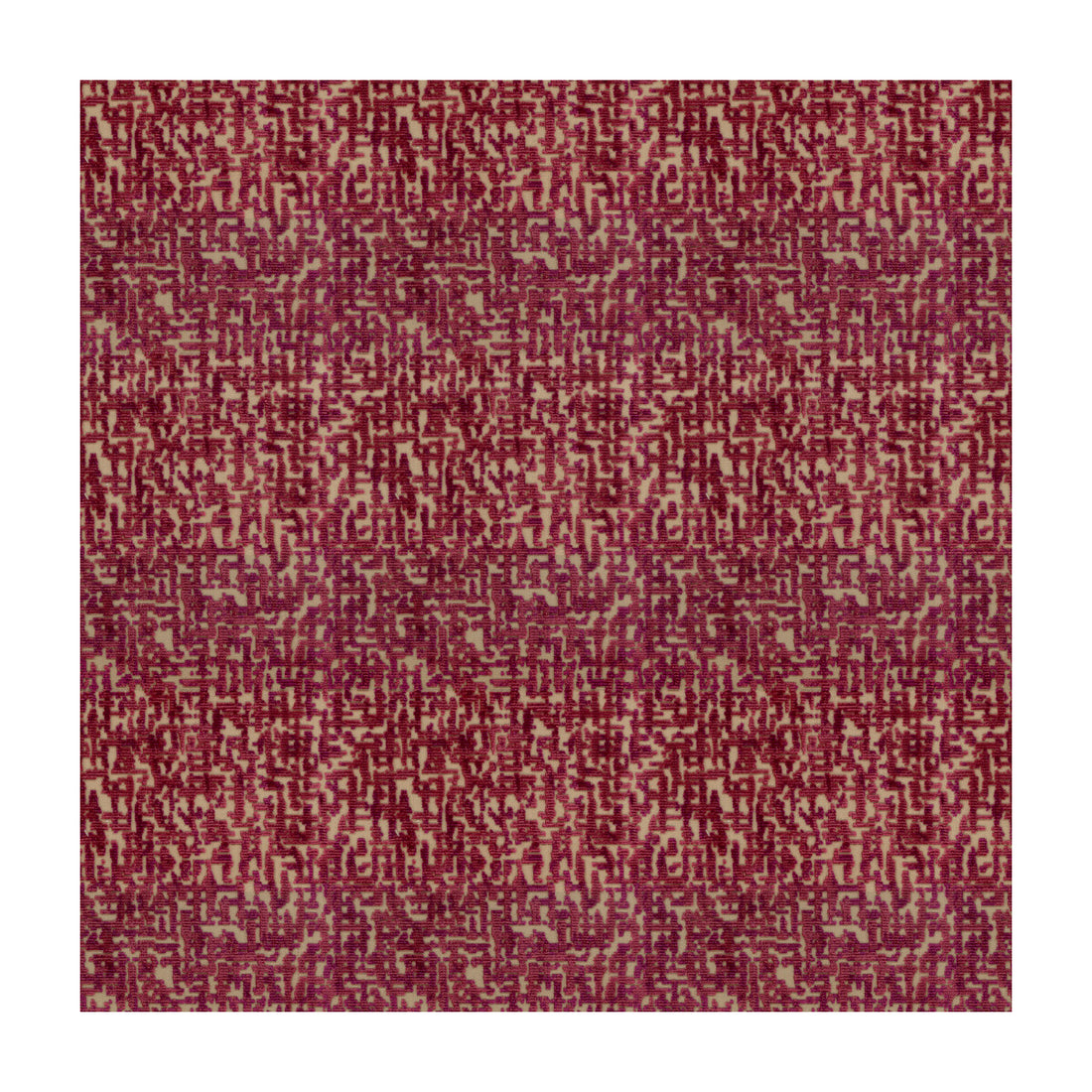 Aillard fabric in red color - pattern 8015131.19.0 - by Brunschwig &amp; Fils in the L&