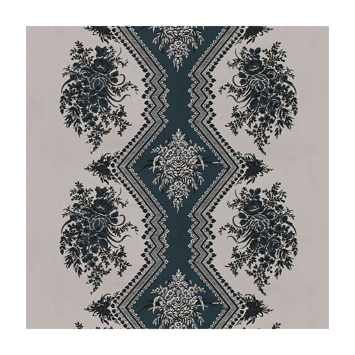 Coppelia Satin fabric in lavender color - pattern 8015139.10.0 - by Brunschwig & Fils in the Madeleine Castaing collection