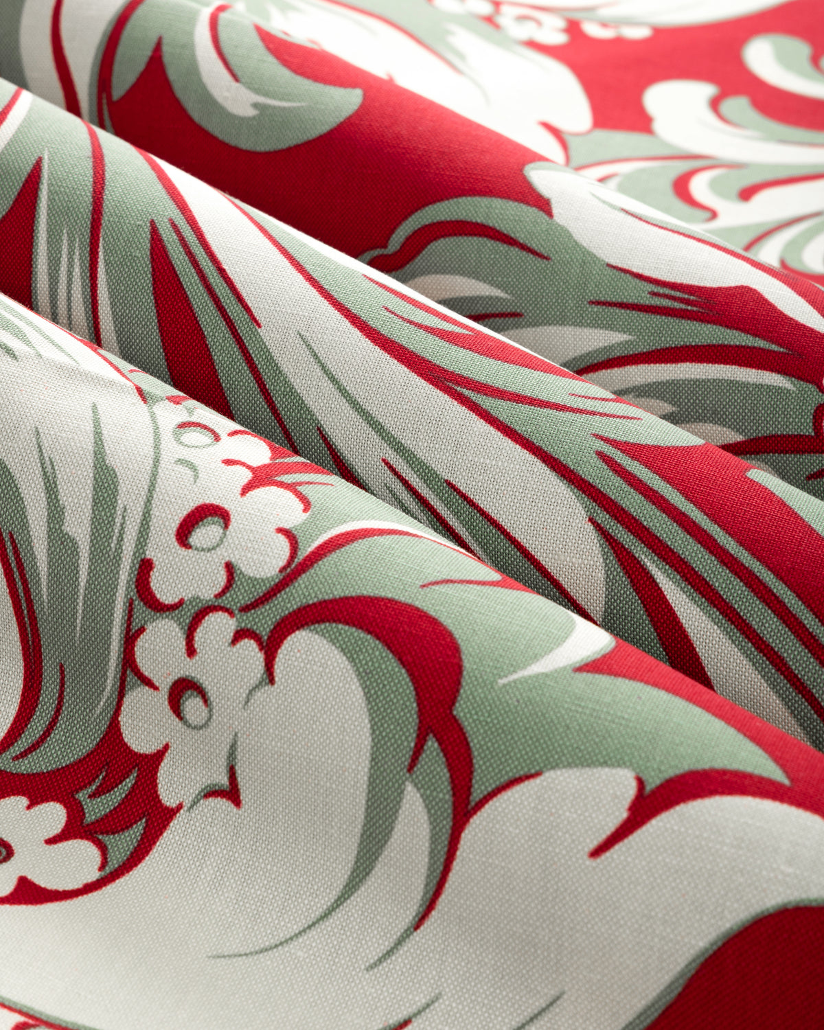 Mac Mahon fabric in Rouge color - pattern number 8015142.319.0 - by Brunschwig & Fils in the Madeleine Castaing III collection
