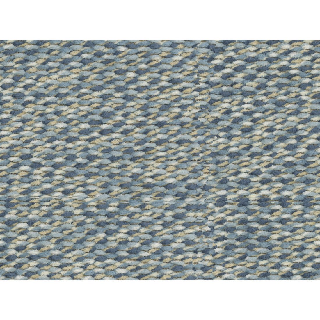 Aravis Chenille fabric in blue color - pattern 8016106.5.0 - by Brunschwig &amp; Fils in the Chambery Textures collection