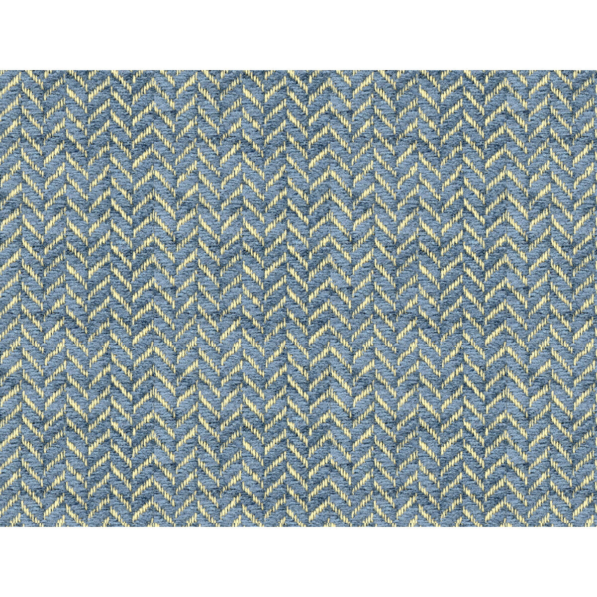 Mottaret Chenille fabric in blue color - pattern 8016111.5.0 - by Brunschwig & Fils in the Chambery Textures collection