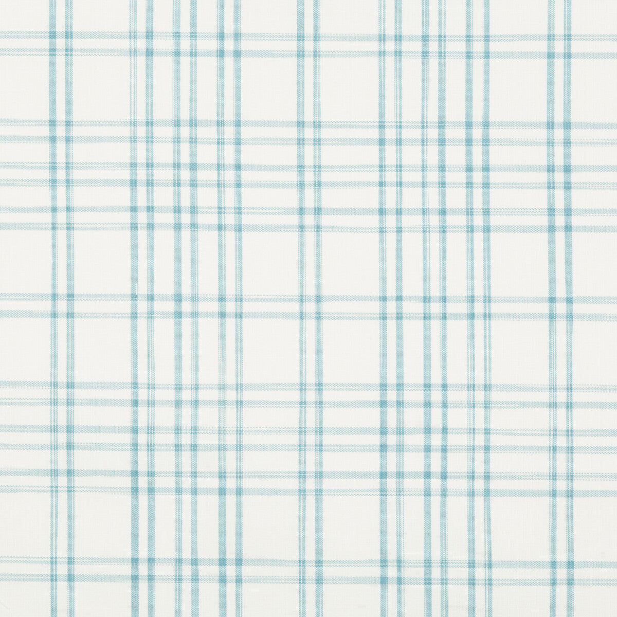 Banon Plaid fabric in turquoise color - pattern 8017100.13.0 - by Brunschwig & Fils in the Durance collection