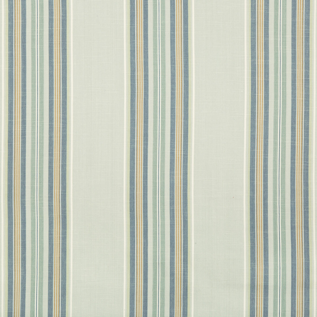 Verdon Stripe fabric in sea/blue color - pattern 8017101.135.0 - by Brunschwig &amp; Fils in the Durance collection