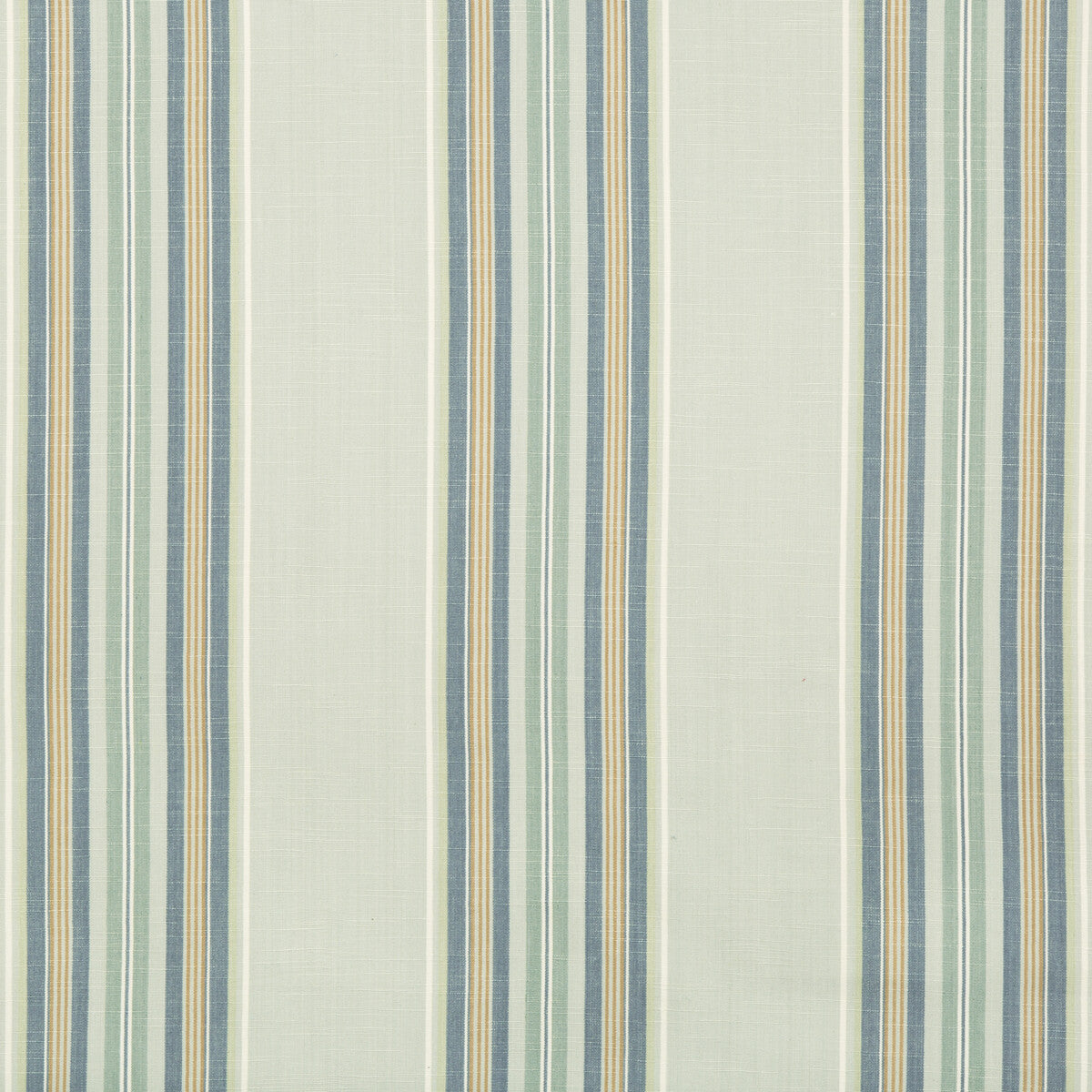 Verdon Stripe fabric in sea/blue color - pattern 8017101.135.0 - by Brunschwig & Fils in the Durance collection