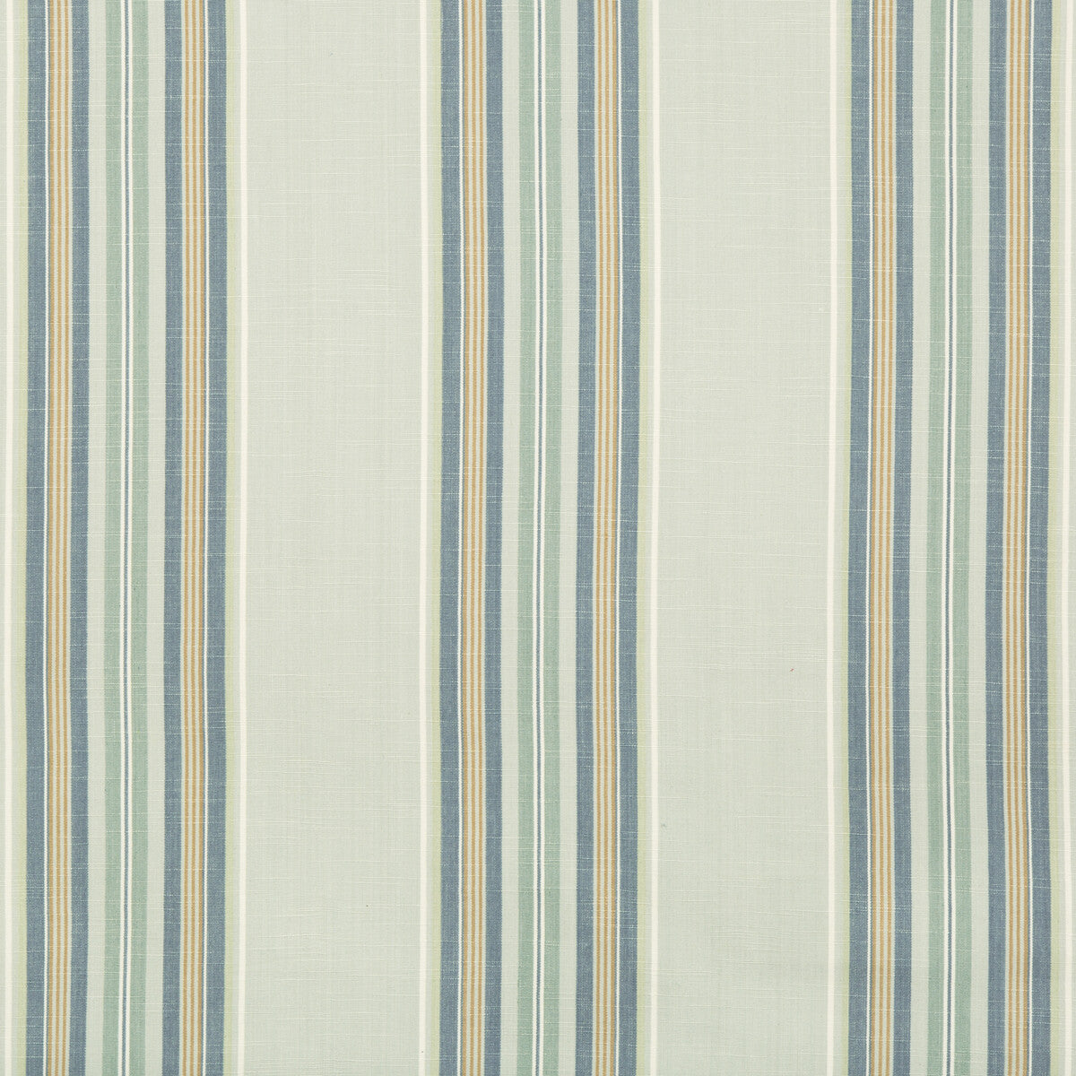 Verdon Stripe fabric in sea/blue color - pattern 8017101.135.0 - by Brunschwig &amp; Fils in the Durance collection