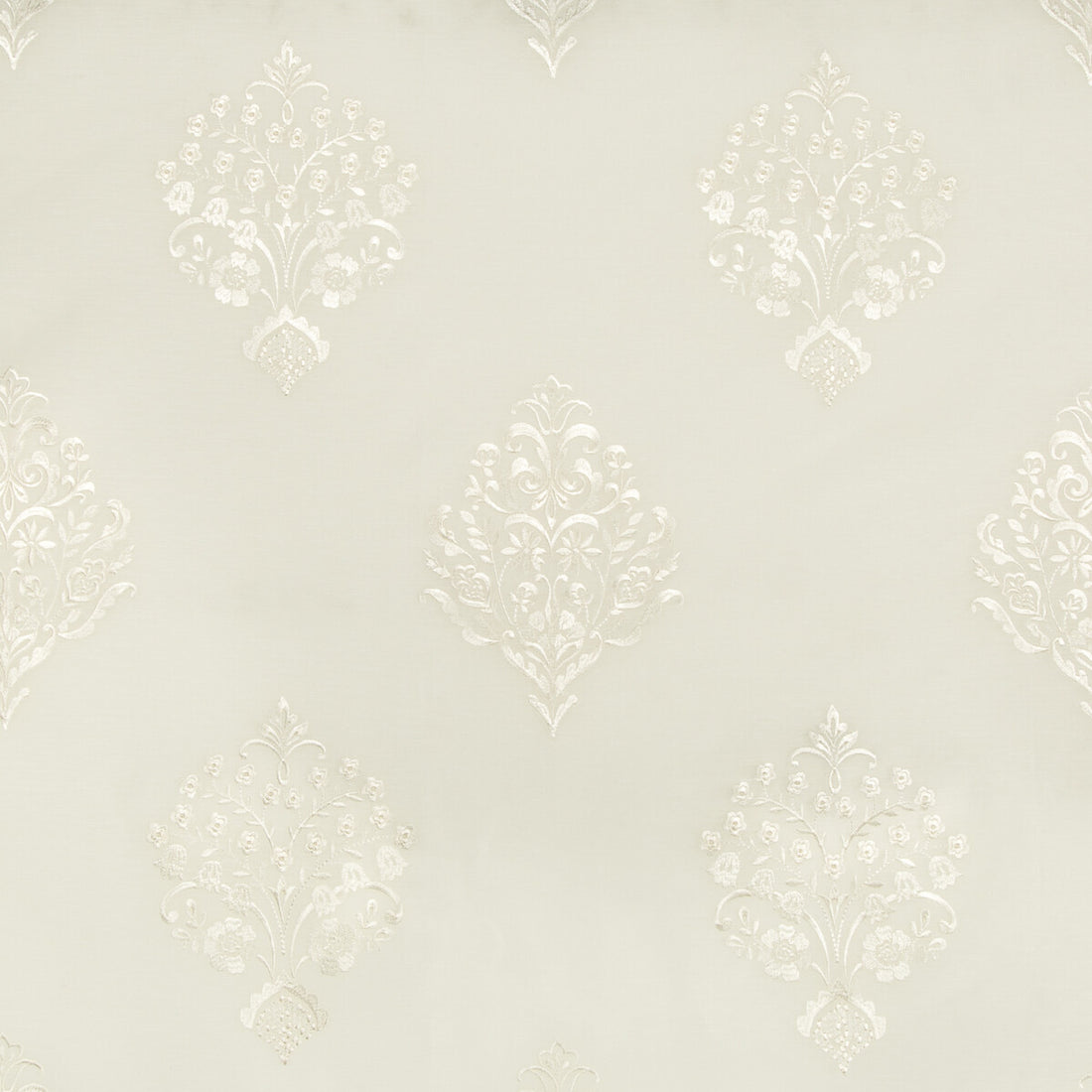 Catulle Sheer fabric in white color - pattern 8017110.101.0 - by Brunschwig &amp; Fils in the Le Parnasse collection