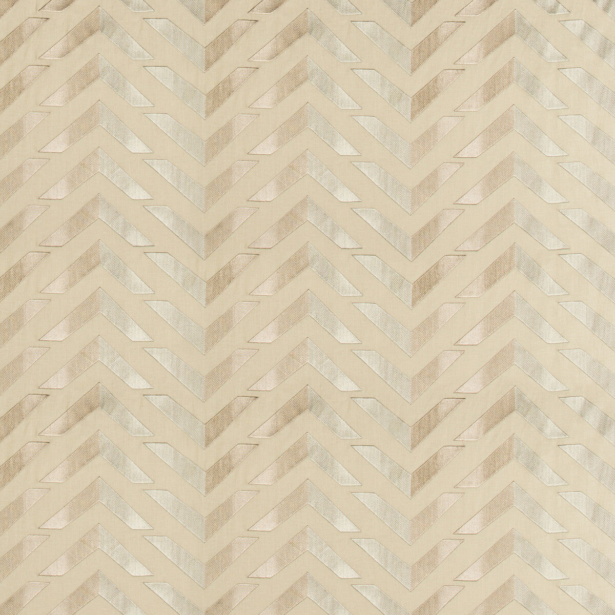 Les Vagues Emb fabric in silver/grey color - pattern 8017128.11.0 - by Brunschwig & Fils in the Les Ensembliers II collection