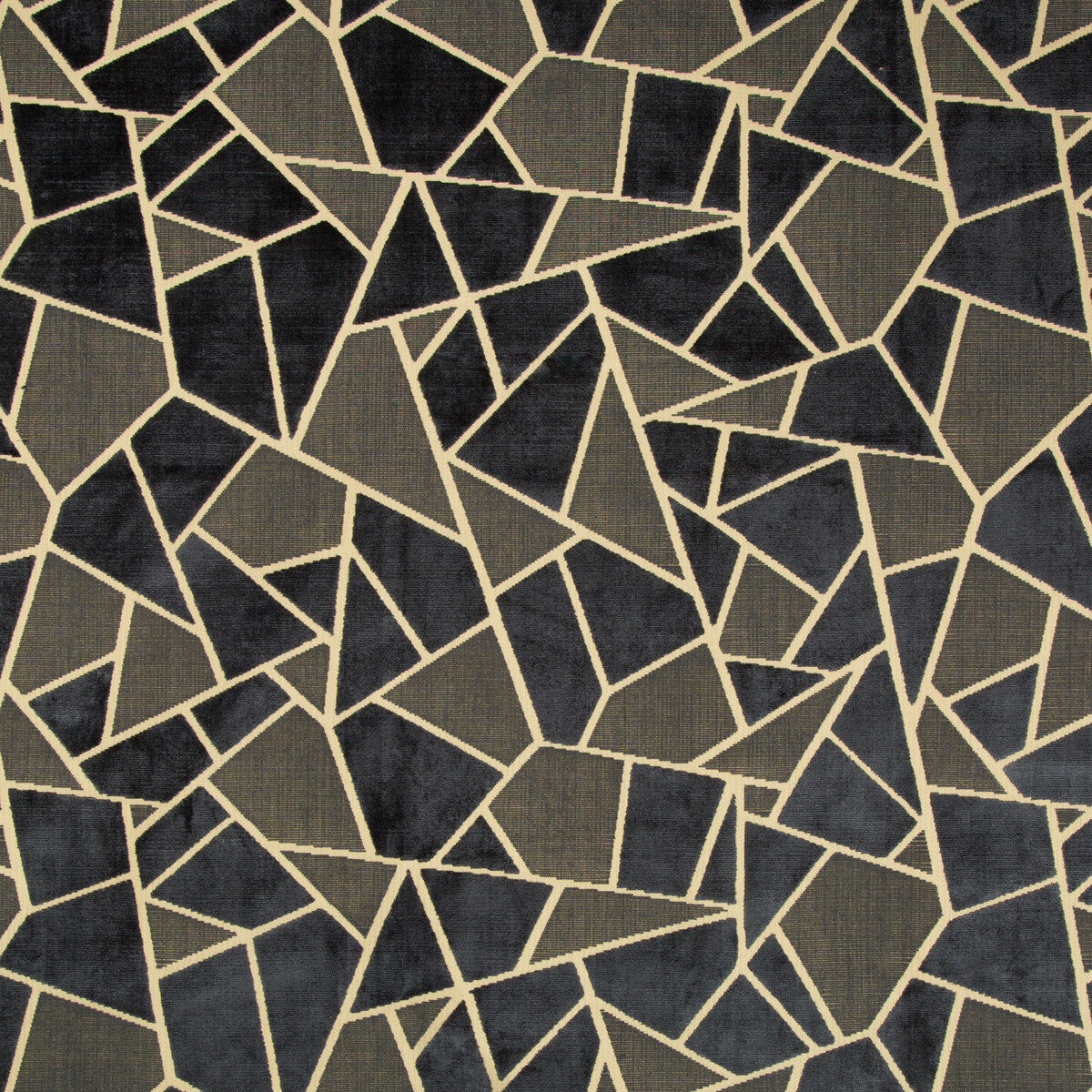 La Tortue Velvet fabric in midnight color - pattern 8017131.58.0 - by Brunschwig & Fils in the Les Ensembliers collection