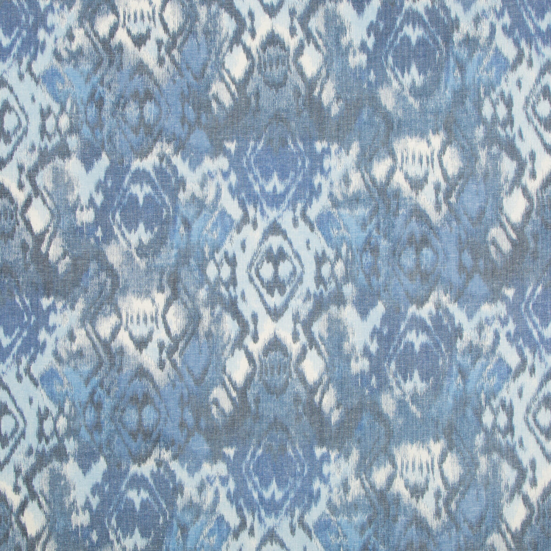 Les Nomades Print fabric in blue color - pattern 8017136.5.0 - by Brunschwig &amp; Fils in the Les Ensembliers collection