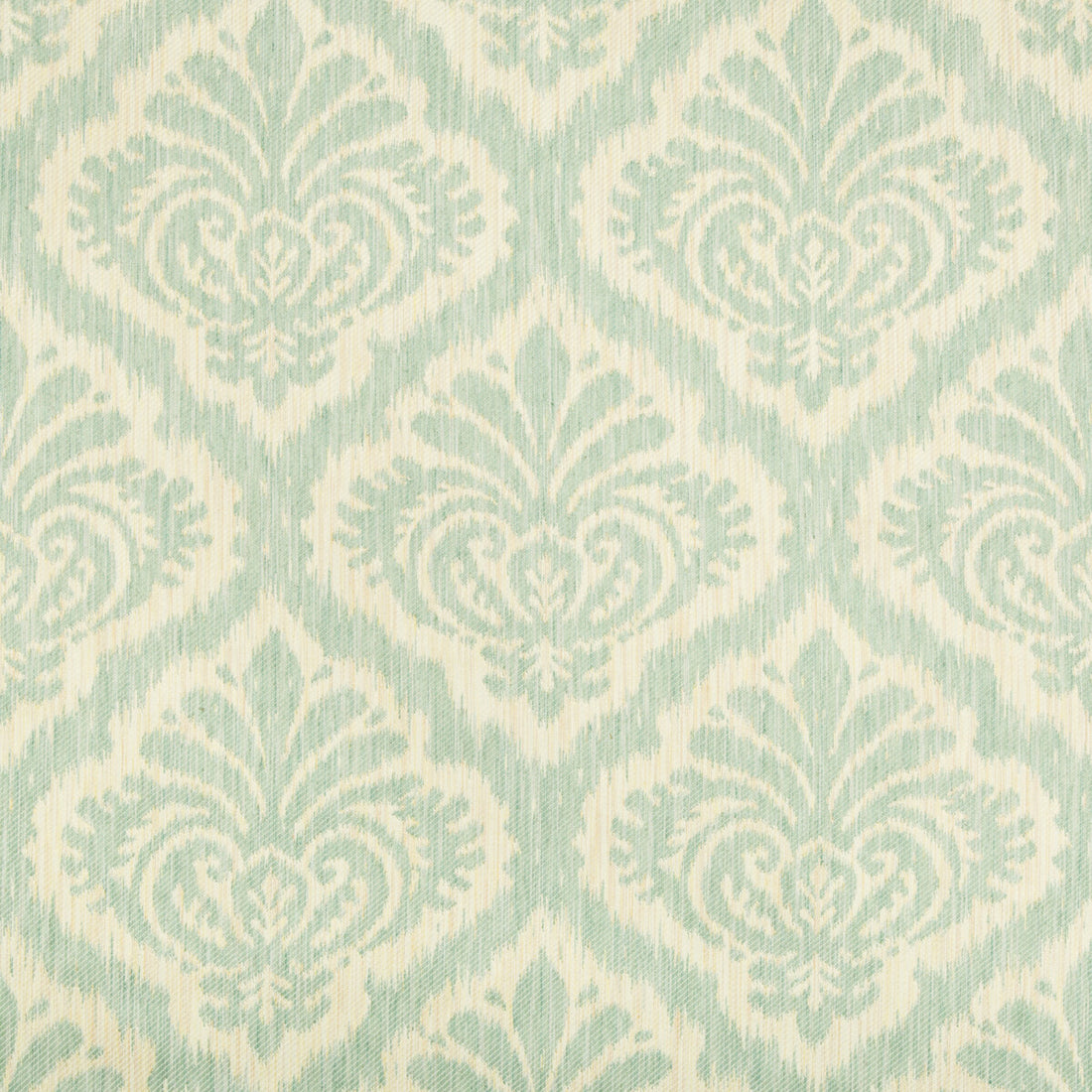 Durbar Tait Strie II fabric in aqua color - pattern 8017137.13.0 - by Brunschwig &amp; Fils in the Baronet collection