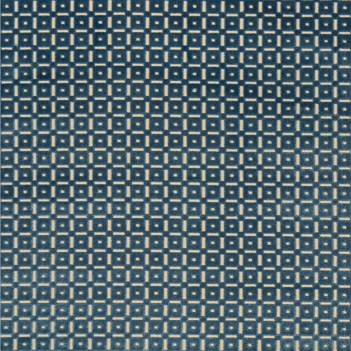 Savanne Velvet fabric in blue color - pattern 8018110.5.0 - by Brunschwig & Fils in the Cevennes collection
