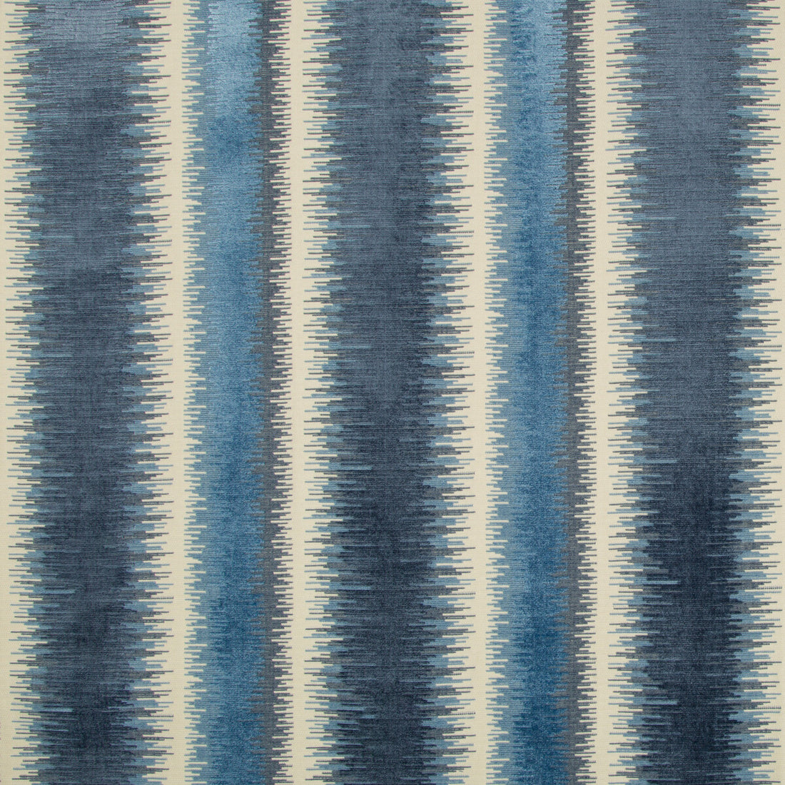 Bromo Velvet fabric in blue color - pattern 8018115.5.0 - by Brunschwig &amp; Fils in the Baret collection