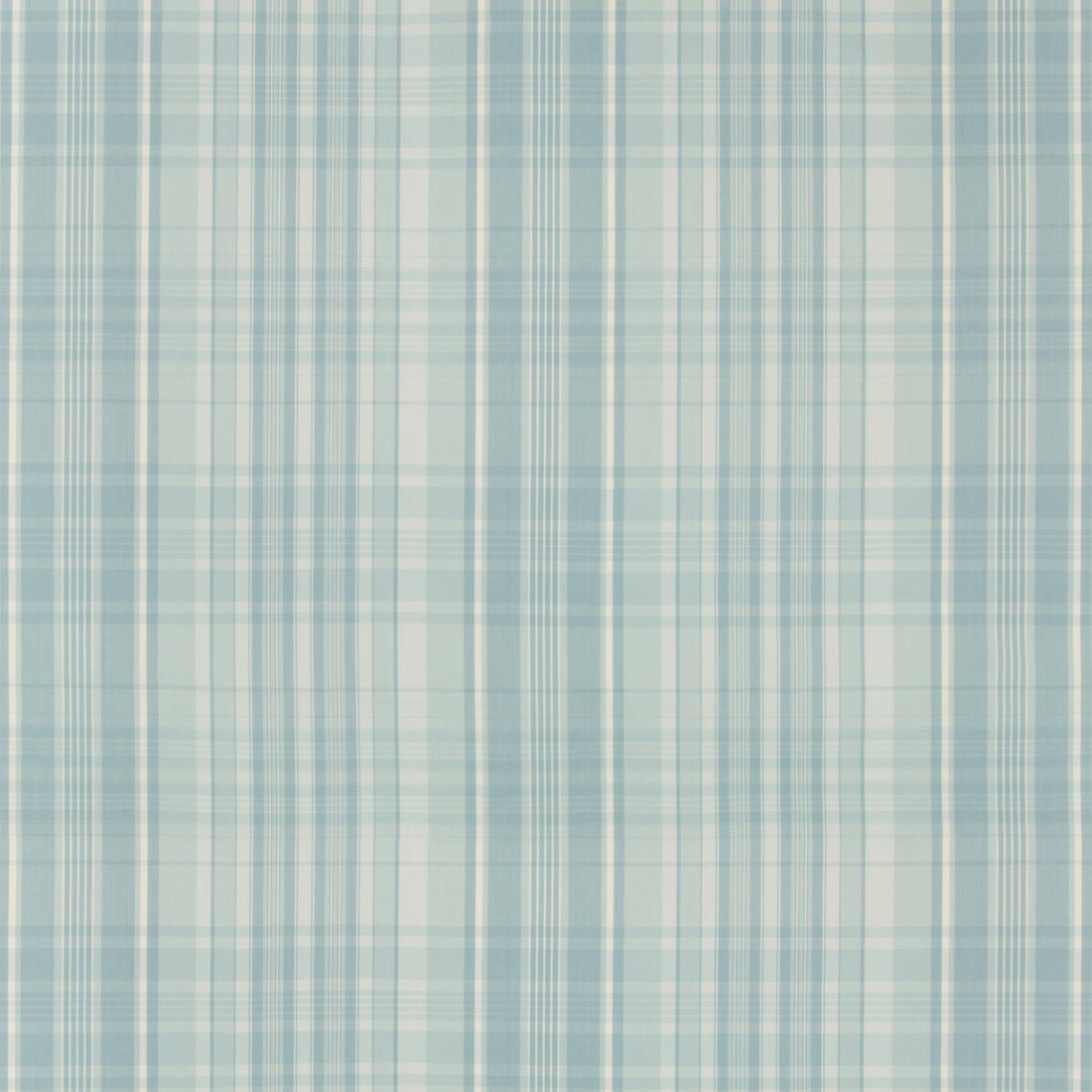 Guernsey Check fabric in aqua color - pattern 8019101.13.0 - by Brunschwig &amp; Fils in the Normant Checks And Stripes collection
