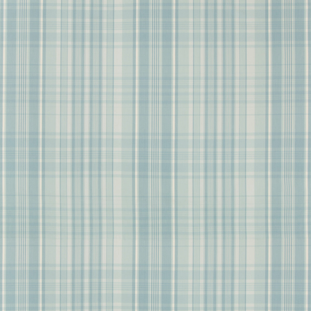 Guernsey Check fabric in aqua color - pattern 8019101.13.0 - by Brunschwig & Fils in the Normant Checks And Stripes collection