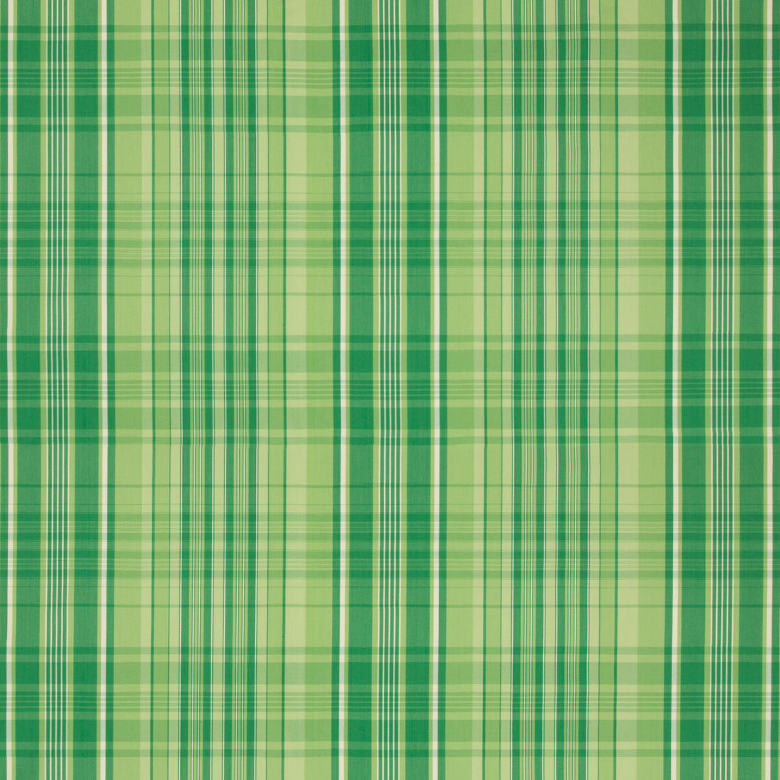 Guernsey Check fabric in kiwi color - pattern 8019101.3.0 - by Brunschwig &amp; Fils in the Normant Checks And Stripes collection