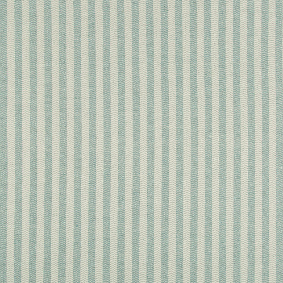Rollo Stripe fabric in aqua color - pattern 8019102.13.0 - by Brunschwig &amp; Fils in the Normant Checks And Stripes collection