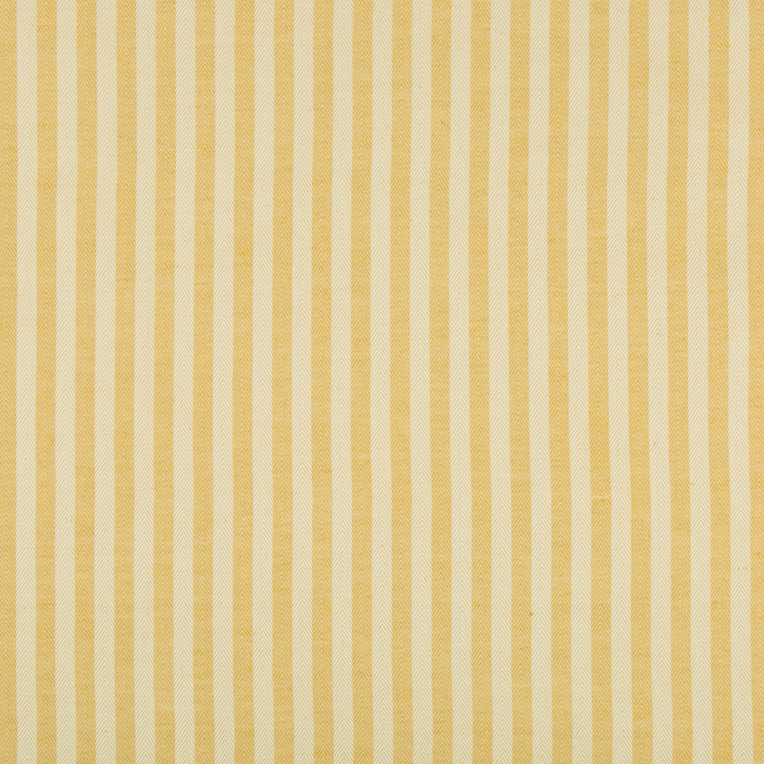 Rollo Stripe fabric in yellow color - pattern 8019102.40.0 - by Brunschwig &amp; Fils in the Normant Checks And Stripes collection