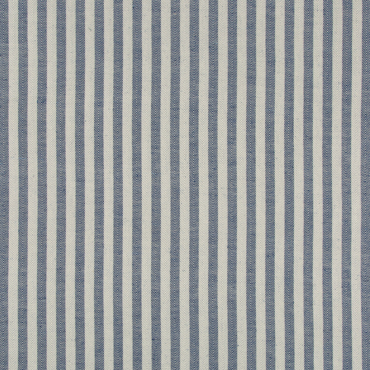 Rollo Stripe fabric in indigo color - pattern 8019102.50.0 - by Brunschwig & Fils in the Normant Checks And Stripes collection