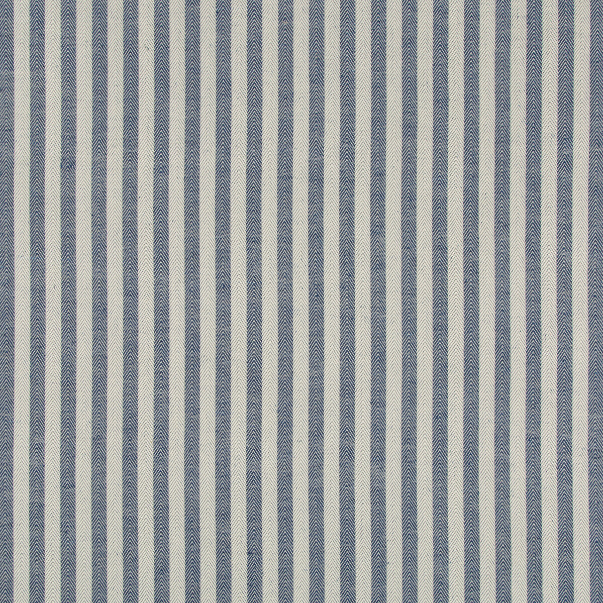 Rollo Stripe fabric in indigo color - pattern 8019102.50.0 - by Brunschwig &amp; Fils in the Normant Checks And Stripes collection