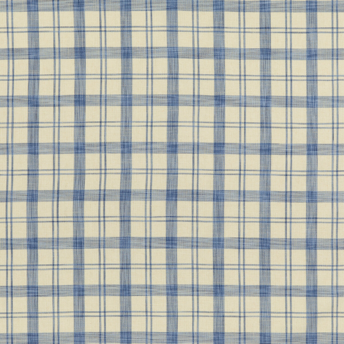 Barbery Check fabric in blue color - pattern 8019103.5.0 - by Brunschwig & Fils in the Normant Checks And Stripes collection