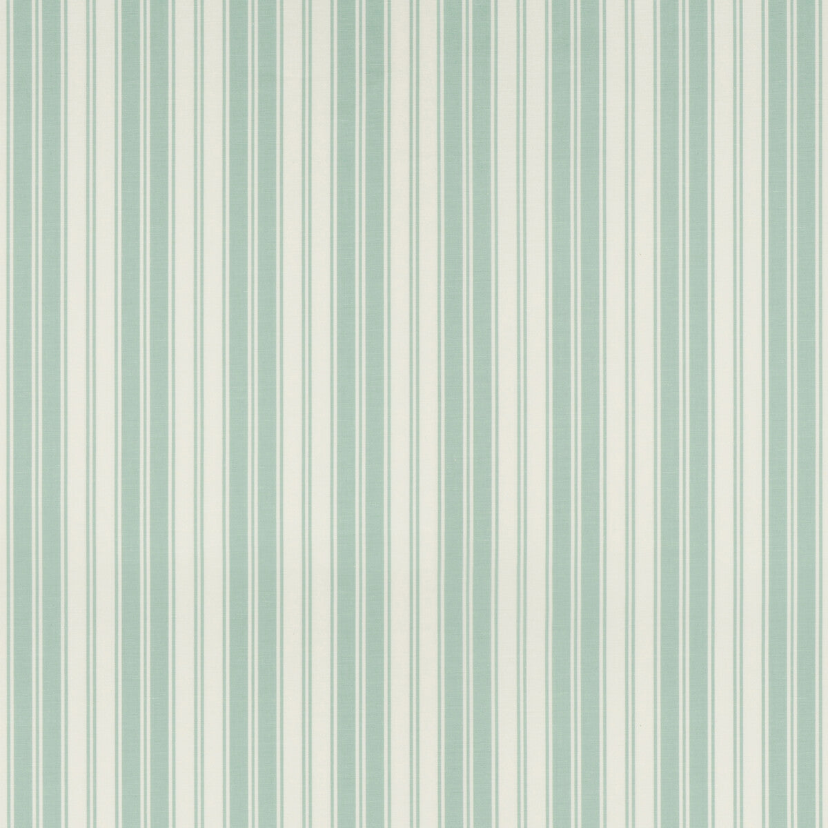 Audemar Stripe fabric in aqua color - pattern 8019106.13.0 - by Brunschwig & Fils in the Normant Checks And Stripes collection