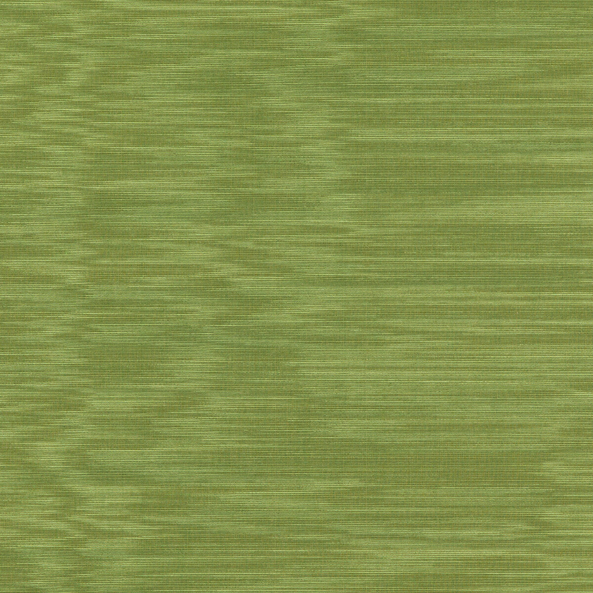 Cernay Moire fabric in leaf color - pattern 8019119.3.0 - by Brunschwig & Fils in the Alsace Weaves collection