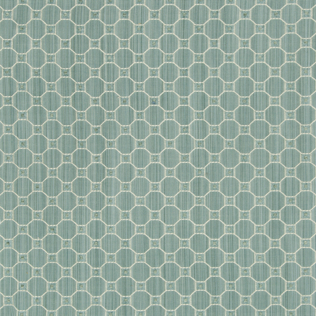 Tanneurs Woven fabric in aqua color - pattern 8019123.113.0 - by Brunschwig &amp; Fils in the Alsace Weaves collection